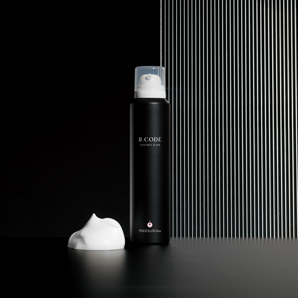 リニューアル発売☆R.CODE 炭酸泡洗顔/コントロールウォッシュ 140g