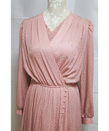 Shine floral pink dress
