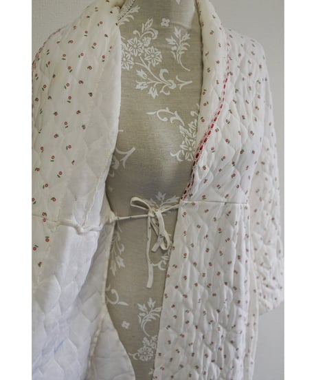 70's Flower quilting gown