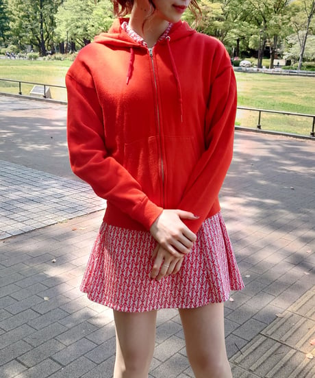 80's Red hoodie