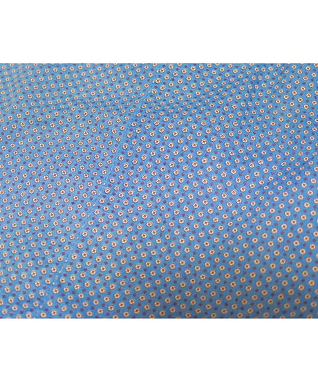 70’s Small ribbon blue dress