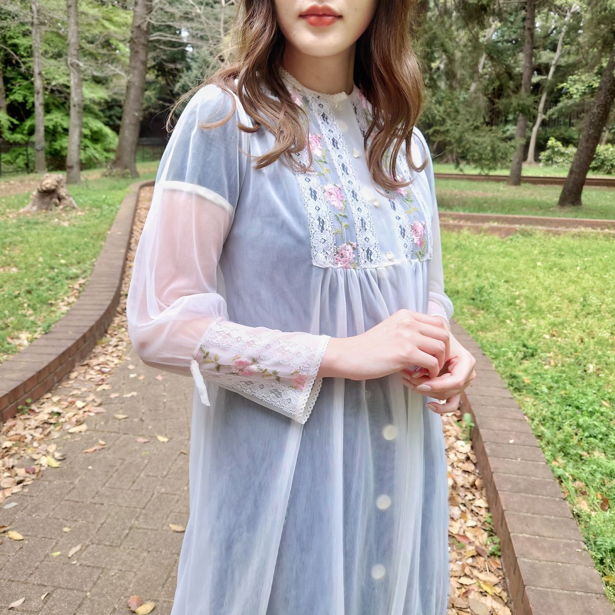 70's Flower lingerie | JuLilliy Vintage