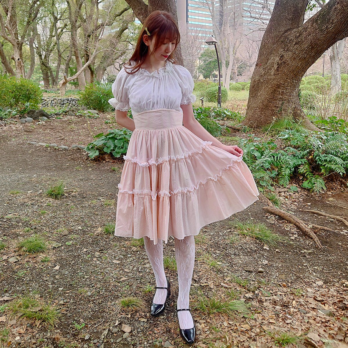 Princess frill dress | JuLilliy Vintage