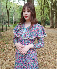 70's Magical cape dress