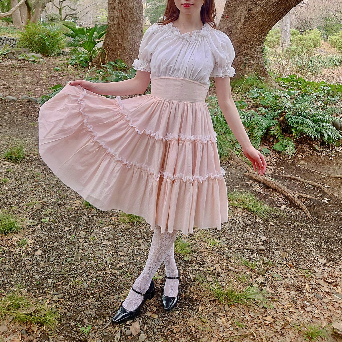 Princess frill dress | JuLilliy Vintage