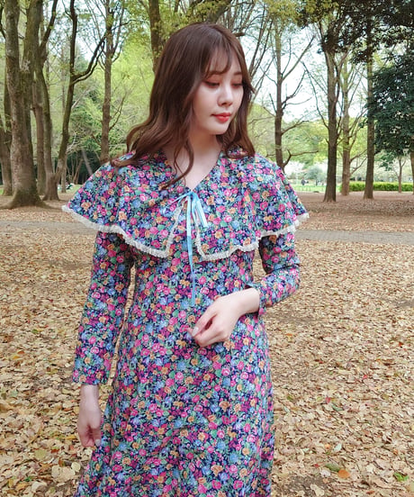 70's Magical cape dress