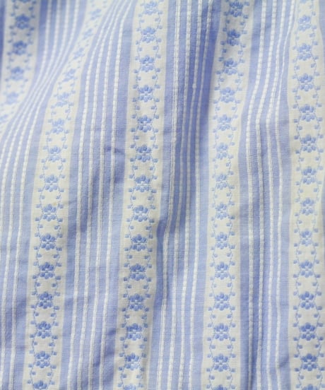 Striped small floral pattern dress