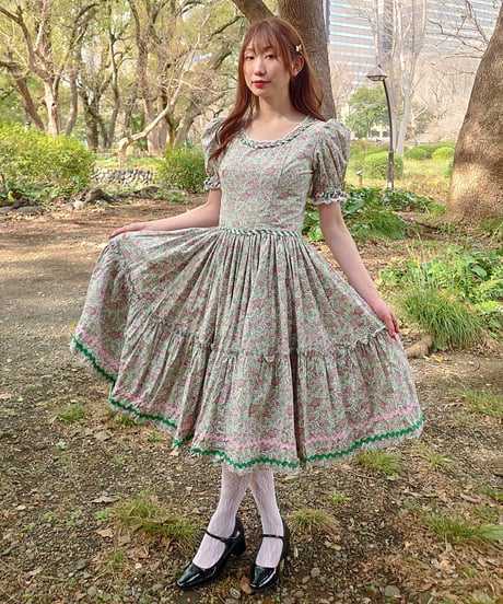 70's Lollipop paisley dress | JuLilliy Vintage