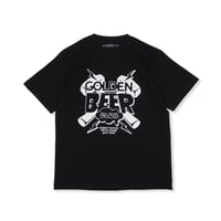 CSN × OMB GOLDEN BEER CLUB LOGO TEE BLACK