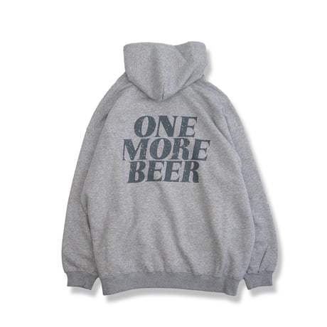 GLUNGE LOGO BIG SIZE HOODIE GRAY