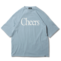 Cheers Big Size Tee BLUE