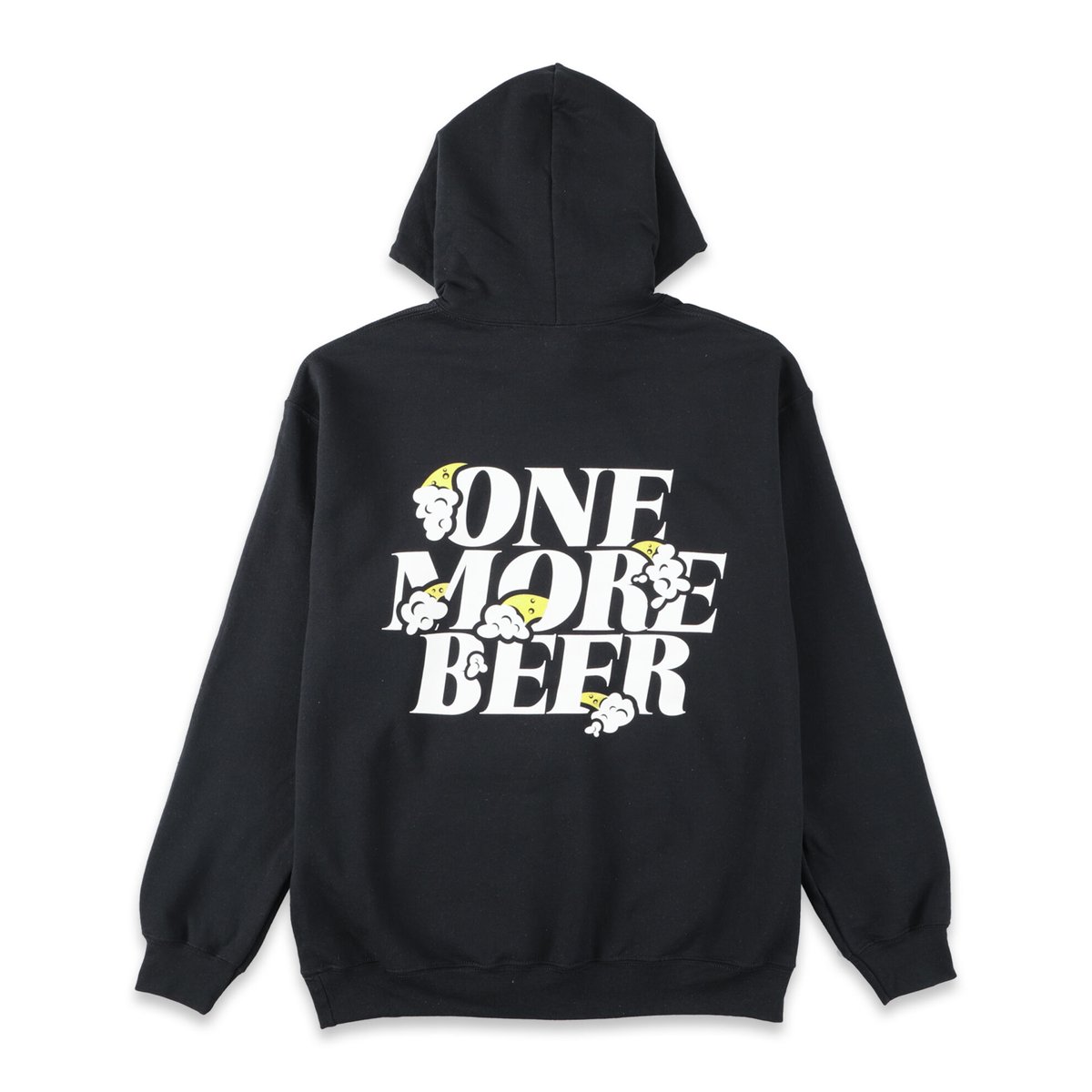 FOAM OG LOGO HOODIE BLACK | One More Beer