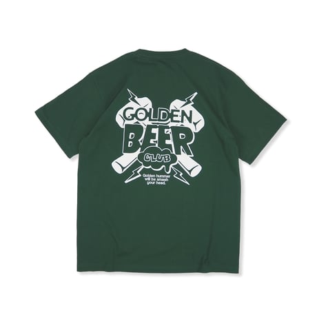 CSN × OMB 金麦酒 LOGO TEE FOREST GREEN
