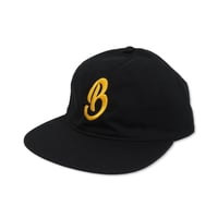 "B"eer LOGO CAP BLACK/YELLOW