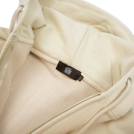 HOLD MY BEER ZIP HOODIE BEIGE