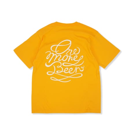 CSN × OMB LETTER LOGO TEE GOLD