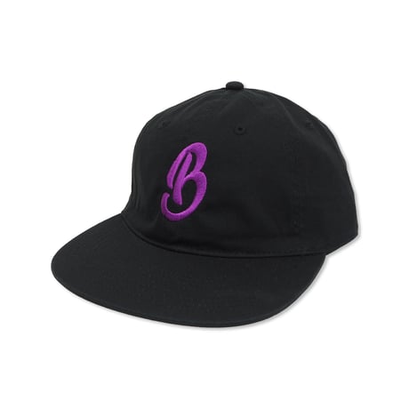 "B"eer LOGO CAP BLACK/PURPLE