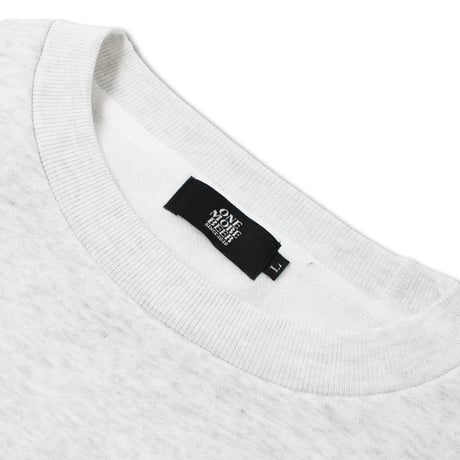 CHEERS LOGO BIG CREWNECK ASH/ORANGE