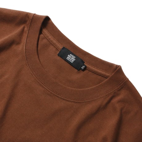GRUNGE LOGO TEE BROWN