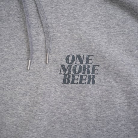 GLUNGE LOGO BIG SIZE HOODIE GRAY