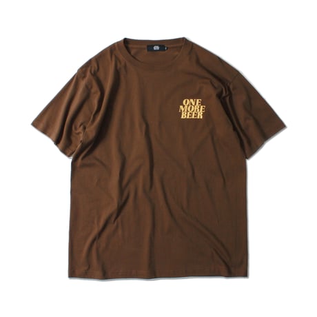 GRUNGE LOGO TEE BROWN