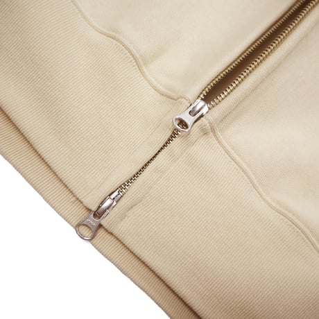HOLD MY BEER ZIP HOODIE BEIGE