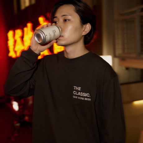 The Classic LS TEE CHARCOAL