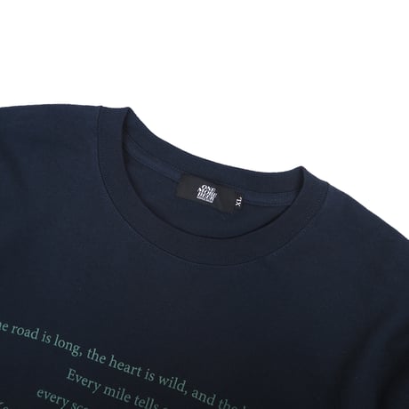 LIFE IS THE JOURNEY L/S TEE NAVY