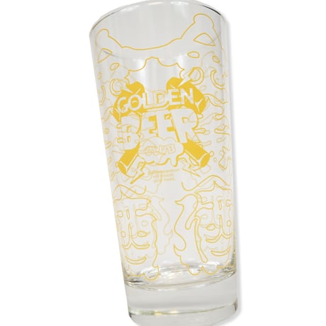 CSN × OMB GOLDEN BEER CLUB LOGO BEER GLASS