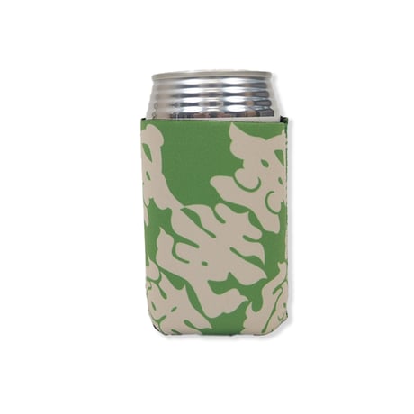 CSN × OMB 金麦酒 LOGO KOOZIE GREEN