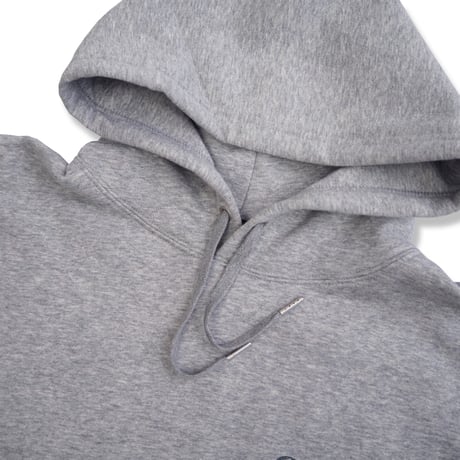 GLUNGE LOGO BIG SIZE HOODIE GRAY