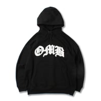 OMB OLD ENGLISH LOGO HOODIE BLACK