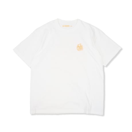 CSN × OMB LETTER LOGO TEE WHITE