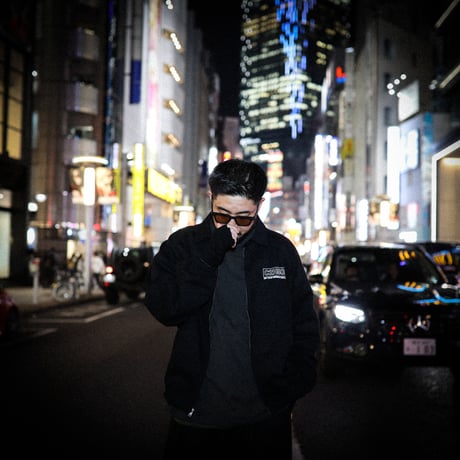 FOAM OG LOGO DRIZZLER JACKET BLACK