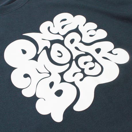 GUNYAGUNYA LOGO TEE SLATE BLUE