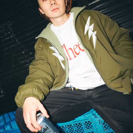 LIGHTNING LOGO BOA JACKET OLIVE
