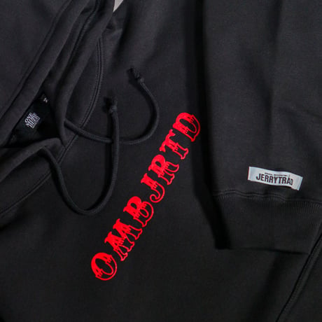 OMB×JERRYTRAD HANGOVER DEVIL HOODIE BLACK