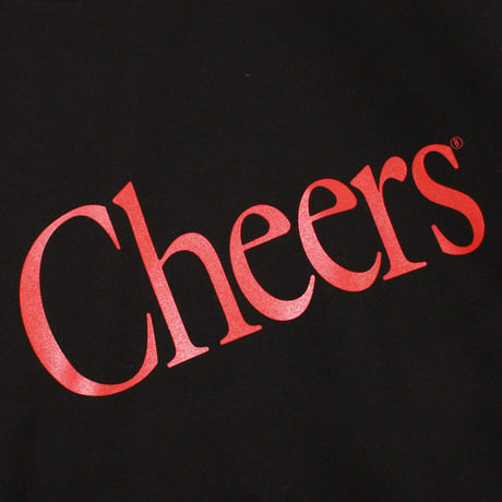 CHEERS LOGO BIG CREWNECK BLACK/RED