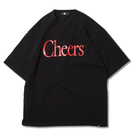 Cheers Big Size Tee BLACK/RED