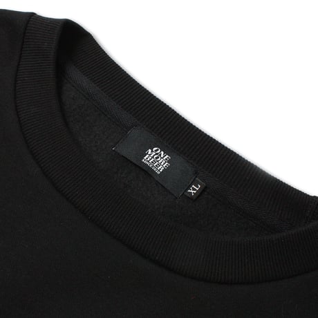 CHEERS LOGO BIG CREWNECK BLACK/RED