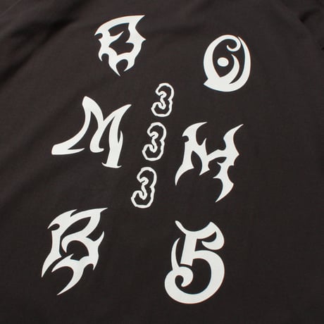 333 Tee CHARCOAL