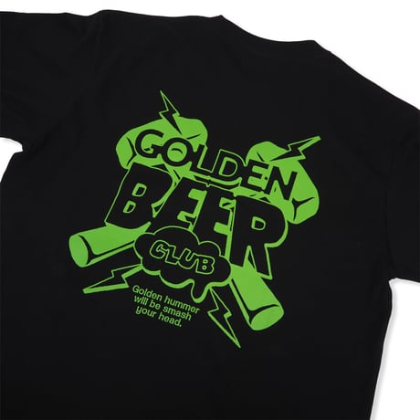 CSN × OMB 金麦酒 LOGO TEE BLACK
