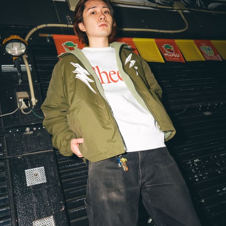 LIGHTNING LOGO BOA JACKET OLIVE