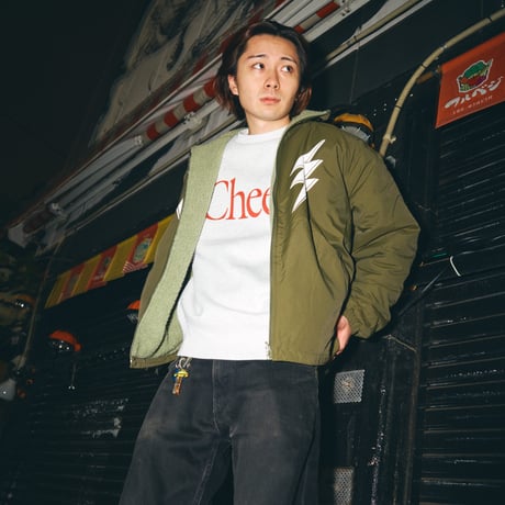 LIGHTNING LOGO BOA JACKET OLIVE