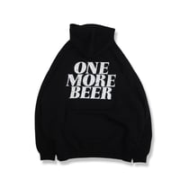GLUNGE LOGO BIG SIZE HOODIE BLACK