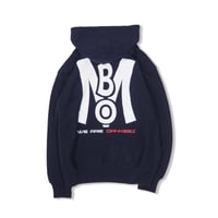WE ARE DANKEES LOGO HOODIE NAVY