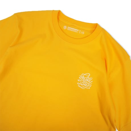CSN × OMB LETTER LOGO TEE GOLD