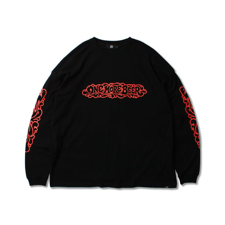 Fresh Head Logo BIGSIZE LS TEE BLACK