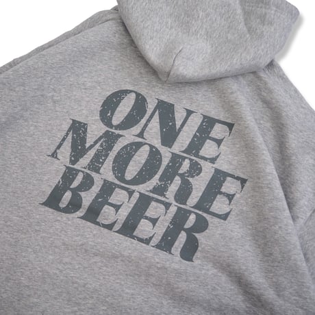 GLUNGE LOGO BIG SIZE HOODIE GRAY