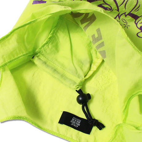 Mr.Hople NYLON BAG LIME GREEN
